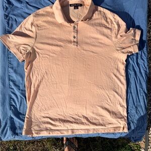 Michael Kors Light Peach Polo Shirt for Men